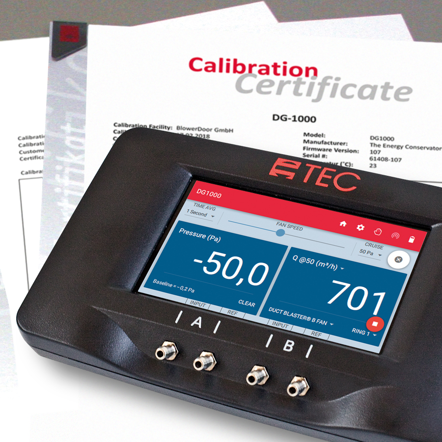 BD Manufacturer’s Calibration DG-1000
