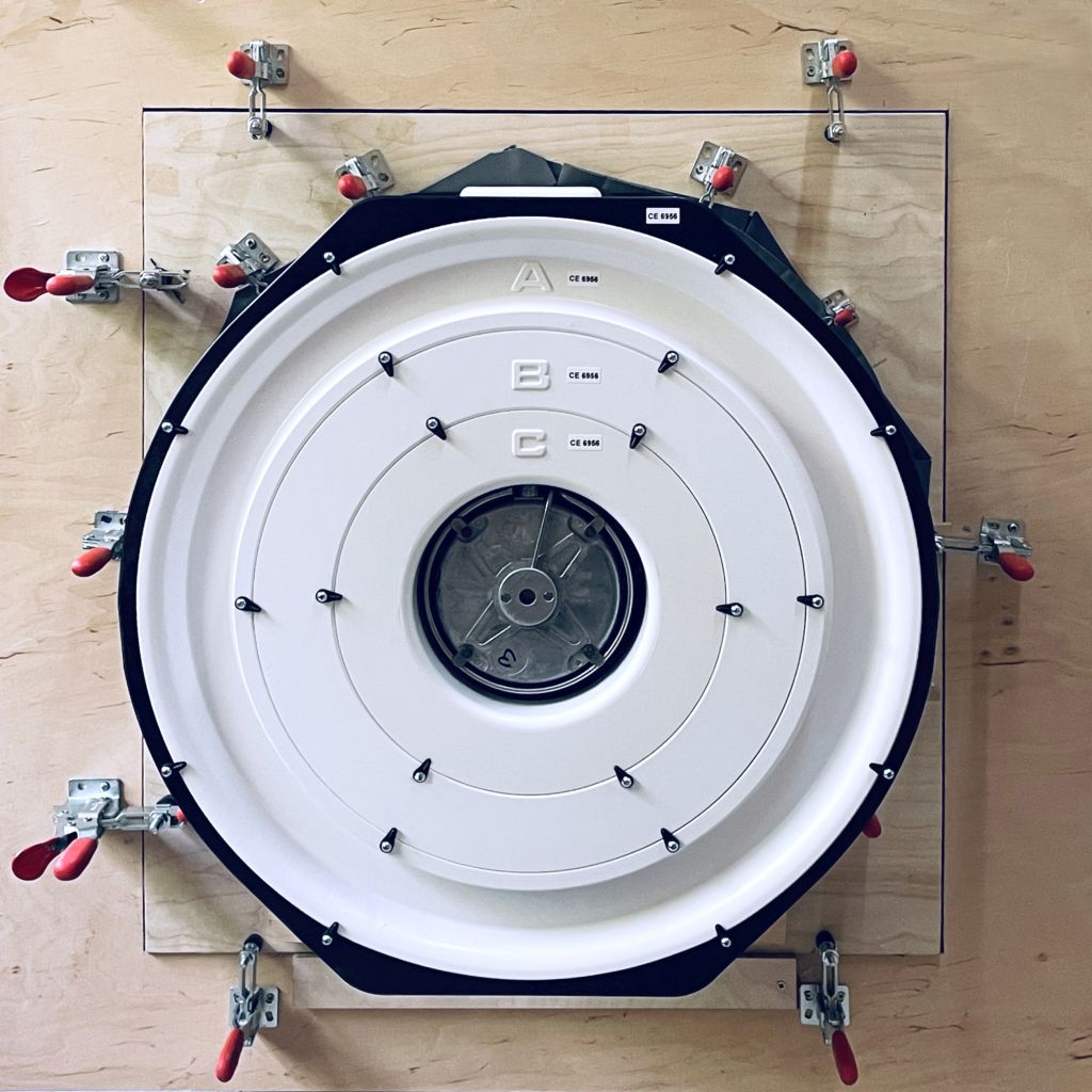 Étalonnage d’usine (1 point) ventilateur BlowerDoor modèle 4