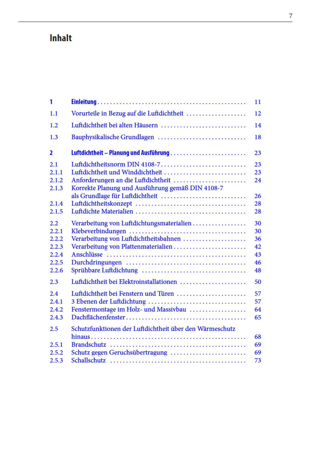 Buch: Luftdichtheit von Gebäuden 