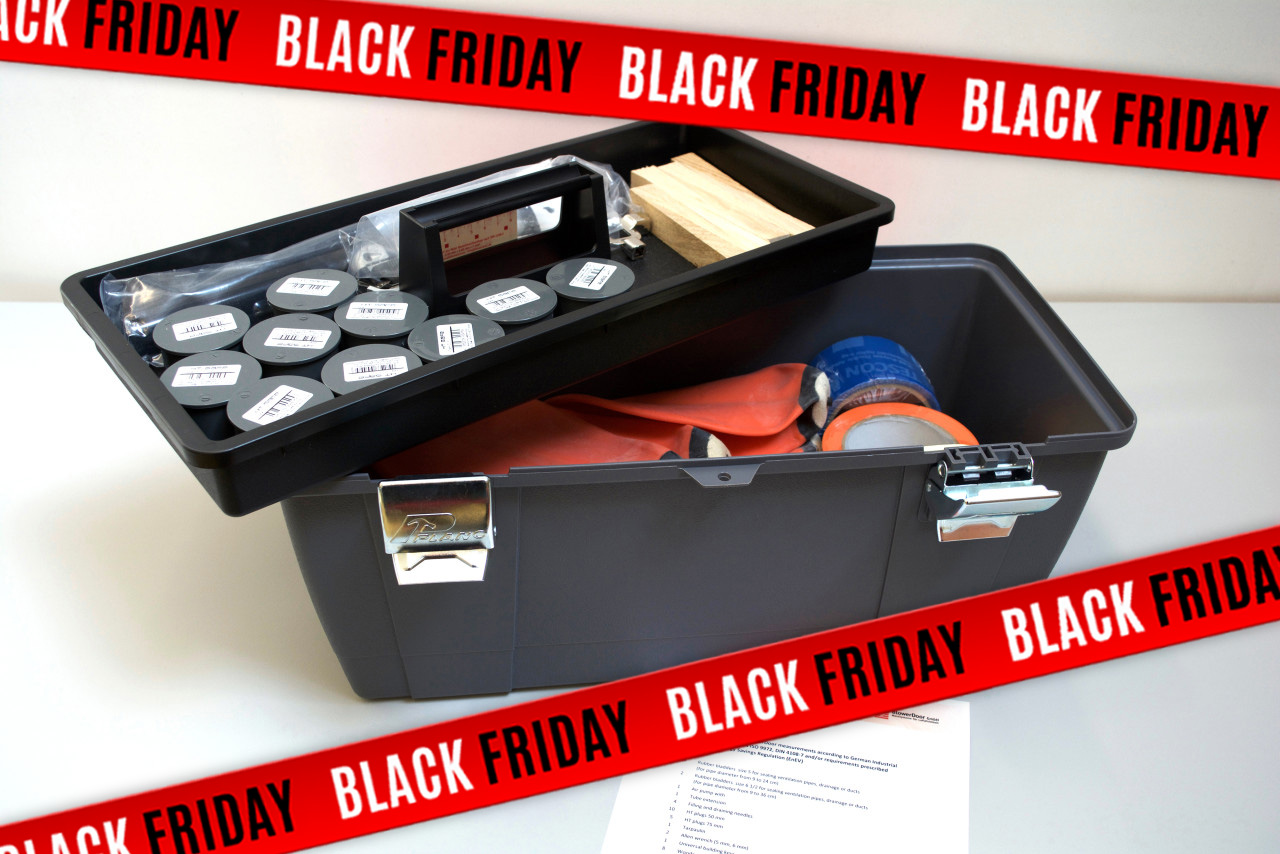 Sealing box for building preparation