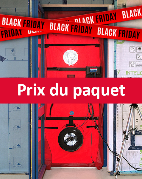 BlowerDoor MiniFan avec d’équipem. recom.