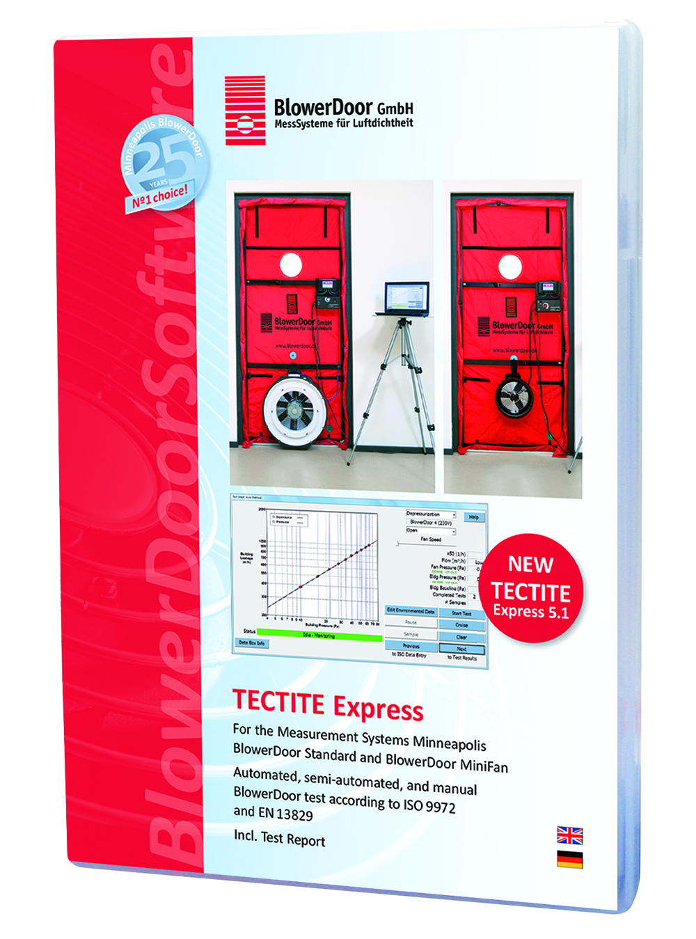 BlowerDoor MiniFan avec d’équipem. recom.